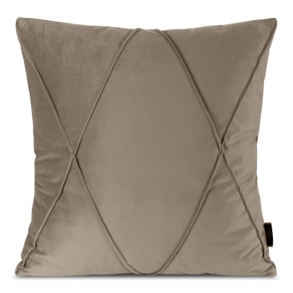 DEKORAČNÍ POVLAK NA POLŠTÁŘ NALA 2 45X45 CM BÉŽOVÁ