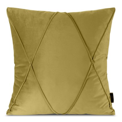 DEKORAČNÍ POVLAK NA POLŠTÁŘ NALA 2 45X45 CM HOŘČICOVÁ