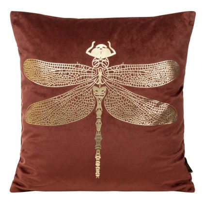 DEKORAČNÍ POVLAK NA POLŠTÁŘ BLINK16 45X45 CM CIHLOVÁ