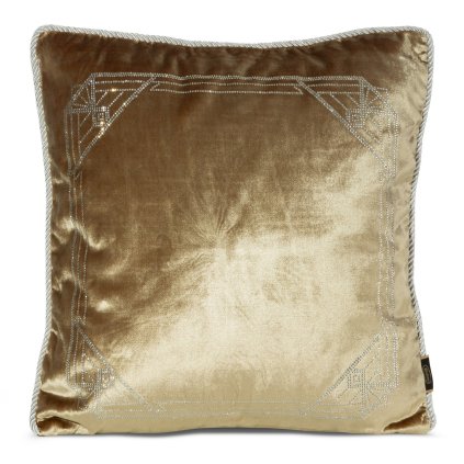 DEKORAČNÍ POVLAK NA POLŠTÁŘ ROYAL9 45X45 CM MEDOVÁ