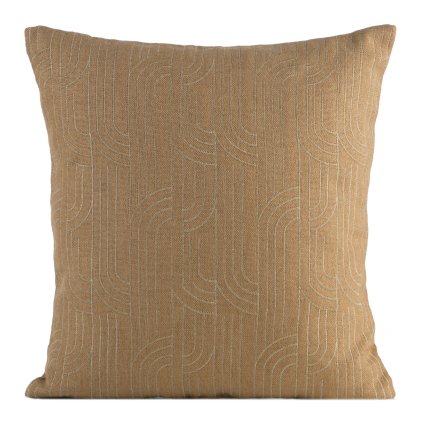 DEKORAČNÍ POVLAK NA POLŠTÁŘ MILA2 45X45 CM MEDOVÁ