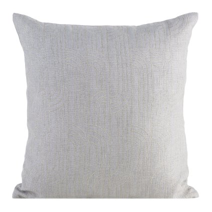 DEKORAČNÍ POVLAK NA POLŠTÁŘ MILA2 45X45 CM STŘÍBRNÁ