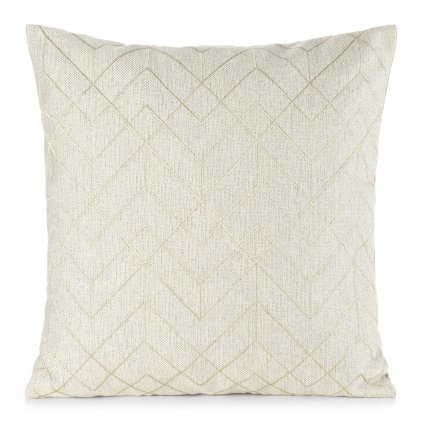 DEKORAČNÍ POVLAK NA POLŠTÁŘ MILA1 45X45 CM KRÉMOVÁ