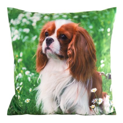 DĚTSKÝ DEKORAČNÍ POVLAK NA POLŠTÁŘ ANIMAL74 45X45 CM VZOROVANÁ