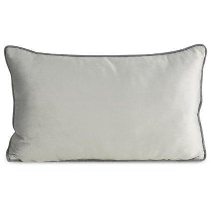 DEKORAČNÍ POLŠTÁŘ MELIA2 30X50 CM STŘÍBRNÁ