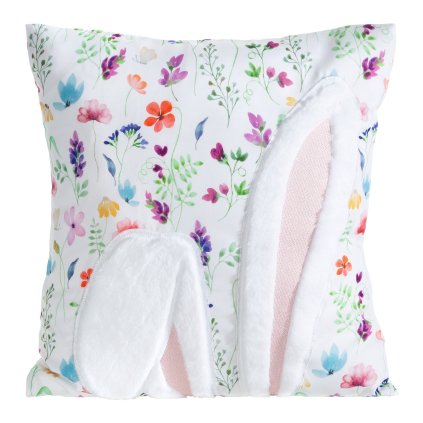 VELIKONOČNÍ DEKORAČNÍ POVLAK NA POLŠTÁŘ EASTER64 45X45 CM VZOROVANÁ