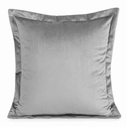 DEKORAČNÍ POVLAK NA POLŠTÁŘ RIA45X45 CM ŠEDÁ