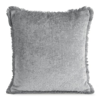 DEKORAČNÍ POVLAK NA POLŠTÁŘ ADIA 45X45 CM STŘÍBRNÁ