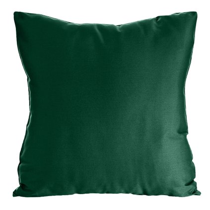 MAKOSATÉNOVÝ POVLAK NA POLŠTÁŘ NOVA 40X40 CM TMAVĚZELENÁ