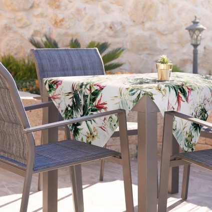 ZAHRADNÍ VODĚODOLNÝ UBRUS GARDEN 85X85 CM KVĚTY