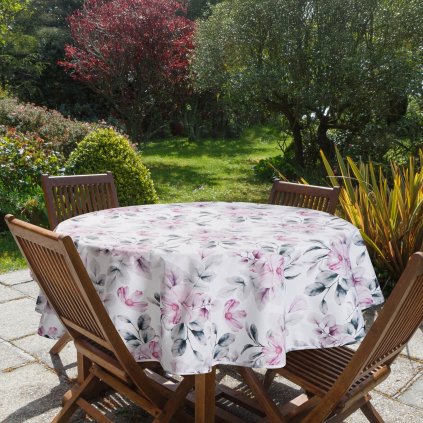 ZAHRADNÍ VODĚODOLNÝ UBRUS GARDEN (FI) 150 CM KVĚTY