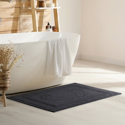 PŘEDLOŽKA DO KOUPELNY SAMMY 50X70 CM ČERNÁ