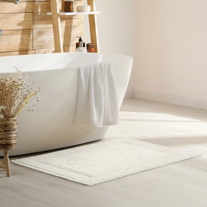 PŘEDLOŽKA DO KOUPELNY SAMMY 50X70 CM KRÉMOVÁ