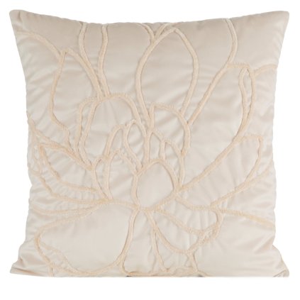 DEKORAČNÍ POVLAK NA POLŠTÁŘ SANDI 45X45 CM KRÉMOVÁ