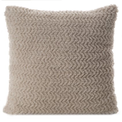 DEKORAČNÍ POVLAK NA POLŠTÁŘ LARIS 45X45 CM BÉŽOVÁ