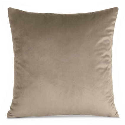 DEKORAČNÍ POVLAK NA POLŠTÁŘ GAJA1 45X45 CM TMAVĚBÉŽOVÁ