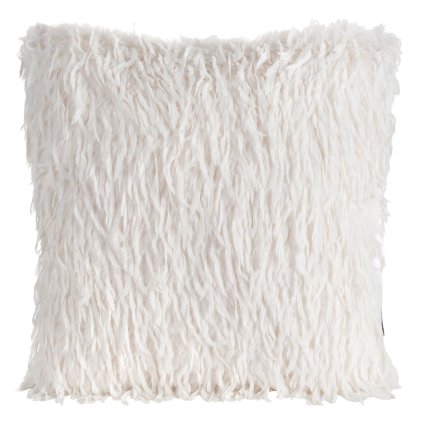 DEKORAČNÍ POVLAK NA POLŠTÁŘ ADORE 45X45 CM BÍLÁ