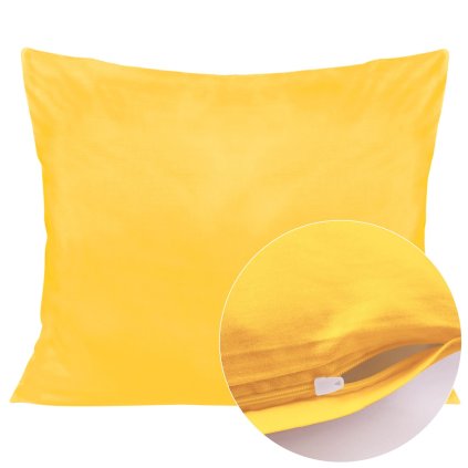 poszewka satyna bawelna zoltko 004 50x80