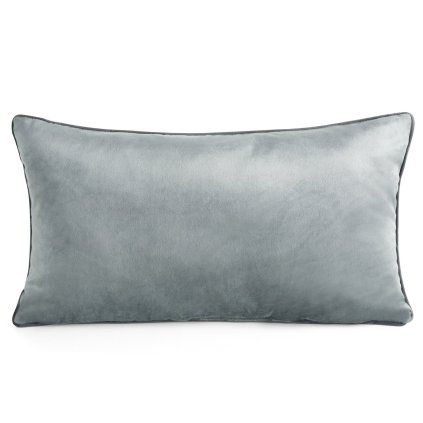 DEKORAČNÍ POLŠTÁŘ GAJA3 30X50 CM STŘÍBRNÁ