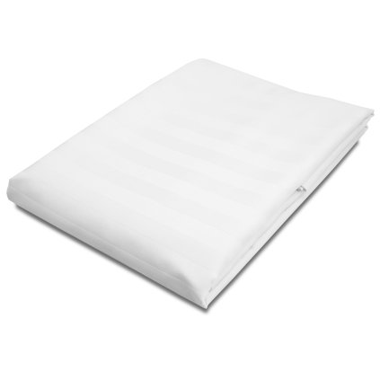 przescieradlo satyna bambusowo bawelniana stripe w