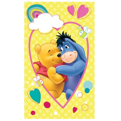 recznik bawelniany 30x50 kubus puchatek zolty