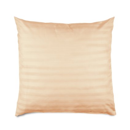 poszewka satyna bambusowo bawelniana stripe beige