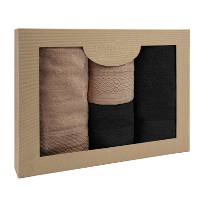 recznik d bawelna 100 solano bez czarny p 2x5