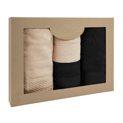 recznik d bawelna 100 solano cappuccino czarny