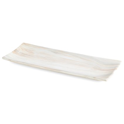 DEKORAČNÍ KERAMICKÝ TALÍŘ ALIANA 39X4X14 CM VÍCEBAREVNÁ