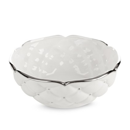 DEKORAČNÍ KERAMICKÁ MISKA ADORE 25X10 CM VZOROVANÁ