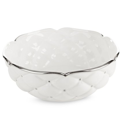 DEKORAČNÍ KERAMICKÁ MISKA ADORE 30X11 CM VZOROVANÁ