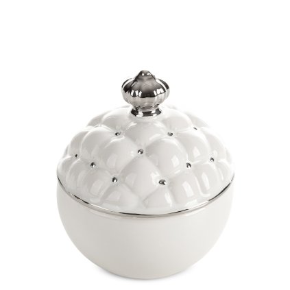 DEKORAČNÍ KERAMICKÁ MISKA ADORE 11X14 CM VZOROVANÁ