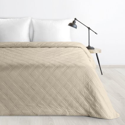 PŘEHOZ NA POSTEL LUIZ8 220X240 CM BÉŽOVÝ