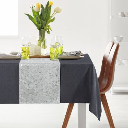 UBRUS ANITA6 SADA 140X220 CM, 33X220 CM VZOROVANÝ