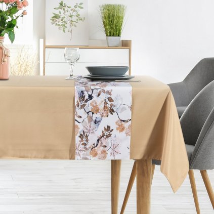 UBRUS ANITA5 SADA 140X260 CM, 33X260 CM VZOROVANÝ