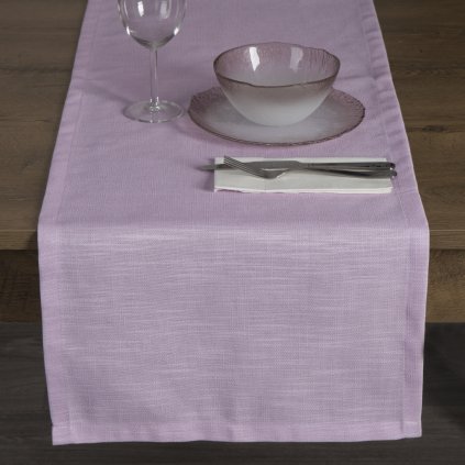 BĚHOUN NA STŮL SUMMER7 40X140 CM RŮŽOVÝ