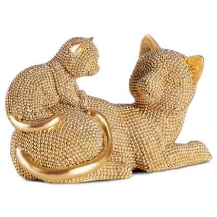 DEKORAČNÍ SOŠKA ELDO 19X9X12 CM ZLATÁ