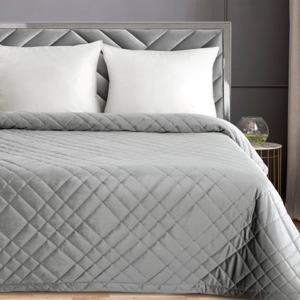 PŘEHOZ NA POSTEL RIA6 170X210 CM STŘÍBRNÝ