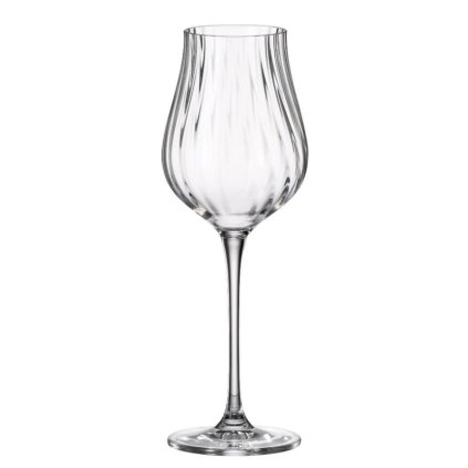 bohemia limosa optic kieliszek 250ml wino kpl 6szt