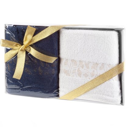 BAVLNĚNÝ RUČNÍK BLINK SADA 2 KS 50X90 CM VÍCEBAREVNÁ