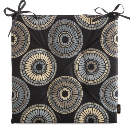 ZAHRADNÍ VODĚODOLNÝ PODSEDÁK NA ŽIDLE GARDEN19A 43X43X4 CM VZOROVANÁ