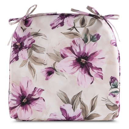 ZAHRADNÍ VODĚODOLNÝ PODSEDÁK NA ŽIDLE GARDEN29C 38X40X4 CM KVĚTY