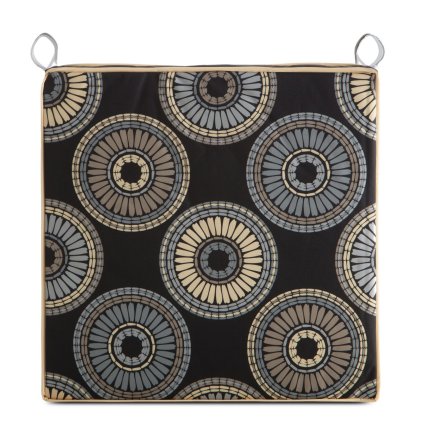 ZAHRADNÍ VODĚODOLNÝ PODSEDÁK NA ŽIDLE GARDEN19B 42X42X4 CM VZOROVANÁ