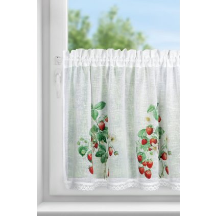 KRÁTKÁ ZÁCLONA NA PÁSCE KSENÍ 150X60 CM VÍCEBAREVNÁ