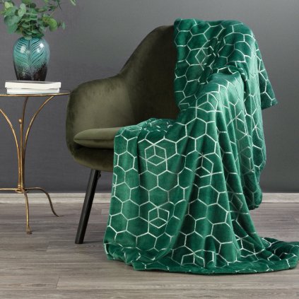 DEKA MALIBU 150X200 CM TMAVĚZELENÁ