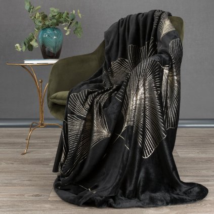 DEKA GINKO1 150X200 CM ČERNÁ