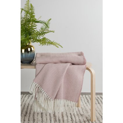 DEKA PLED6 180X220 CM RŮŽOVÁ