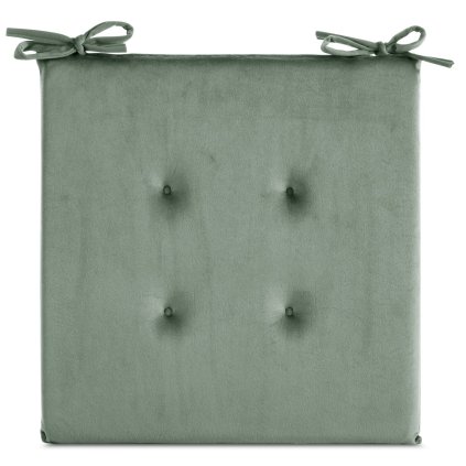 PODSEDÁK NA ŽIDLE GAJA 40X40X3 CM SVĚTLEMĚTOVÁ