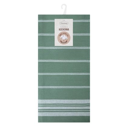 KUCHYŇSKÁ UTĚRKA RUBI SADA 2 KS 50X70 CM ZELENÉ