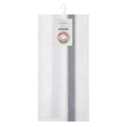 KUCHYŇSKÁ UTĚRKA SOFIE SADA 2 KS 50X70 CM STŘÍBRNÉ
